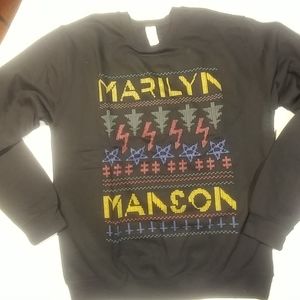 Men's Marilyn Manson crew neck sweater